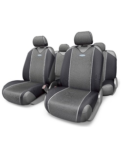 фото Майки Carbon Plus, 9 предметов, закрытое, (черно-серый) (CRB-902P BK/GY)