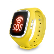 фото Детские часы с GPS трекером MonkeyG S80 (желтые)