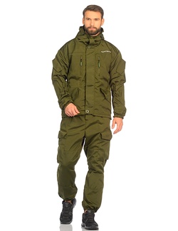 фото Демисезонный костюм Huntsman Горка-5 до -5С цвет Хаки ткань Смесовая Рип-Стоп