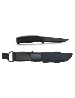 фото Нож Morakniv Companion Tactical BlackBlade (черный клинок)