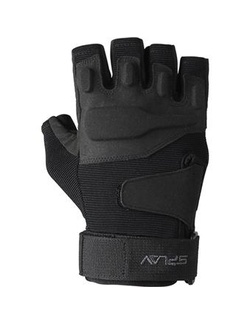 фото Полуперчатки Сплав Force (цвет Черный)