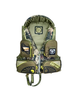 фото Жилет Aquatic ЖС-01К страховочный (с воротником, цвет: камуфляж)