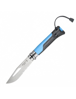 фото Нож Opinel №8 (Outdoor Earth, синий)