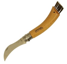 фото Нож грибника Opinel №8 (нержавеющая сталь, бук) в блистере