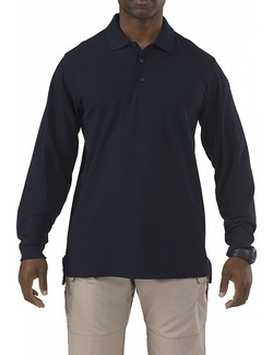 фото Поло с длинным рукавом 5.11 Tactical UTILITY L/S Dark Navy (724)