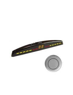 фото Парктроник на передний или задний бампер ParkMaster 49U-4-A серебристый