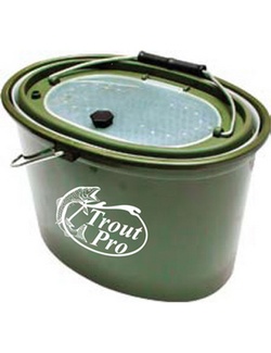 фото Кан TROUT PRO рыболовный 5л. зел. XHS-325