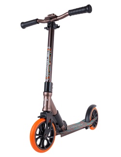 фото Самокат TechTeam Comfort 180R 2022 коричнево-оранжевый