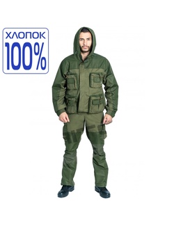 фото Летний костюм для охоты и рыбалки TRITON Тактик (Хлопок, зеленый)