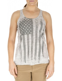 фото Женская футболка 5.11 Tactical WM DUSTED GLORY TANK S/S Grey Marble (155)