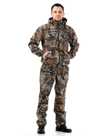 фото Осенний костюм для охоты и рыбалки «Барс» 0°C (полофлис, золотая ветка) КВЕСТ (подкладка флис)