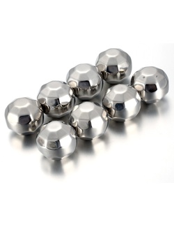 фото Охлаждающие камни для виски Whiskey Stones Diamond (набор из 8 стальных кубиков) (63167)