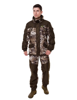 фото Демисезонный костюм для охоты и рыбалки ONERUS "Горный -5" (Алова, Бежевый) ФЛИС