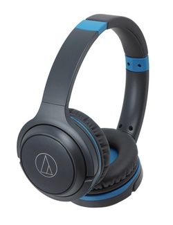 фото Наушники AUDIO-TECHNICA ATH-S200BT GBL (черно-синие)