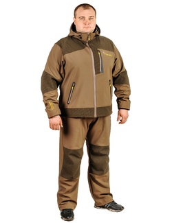 фото Демисезонный костюм для рыбалки и охоты  Aquatic К-04Ф (Soft Shell, фалькон)