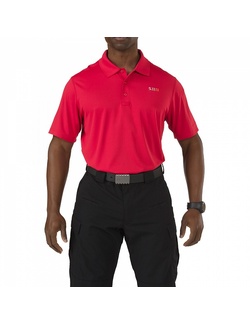 фото Поло 5.11 Tactical PINNACLE S/S Range Red (477)