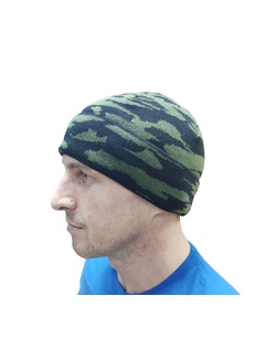 фото Шапка Novatex на флисе (зеленый кмф)