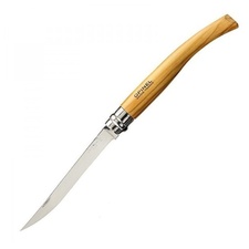 фото Нож филейный Opinel №12 (нержавеющая сталь, оливковое дерево)