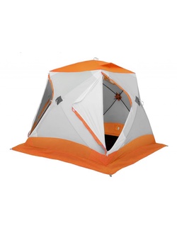 фото Зимняя палатка ЛОТОС Куб 3 Классик С9 (оранжевый)