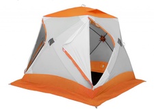 фото Зимняя палатка ЛОТОС Куб 3 Классик А8 (оранжевый)