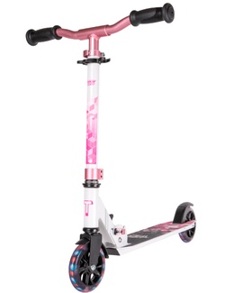 фото Самокат TechTeam Comfort 125R 2022 белый-розовый