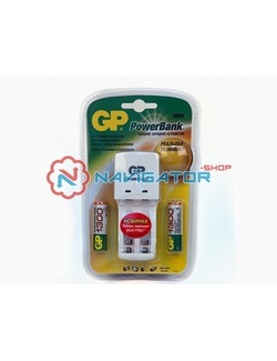 фото ЗУ GP PowerBank Mini с аккумуляторами (1300 мАч)