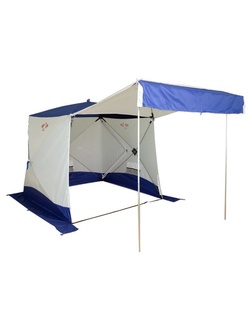 фото Универсальная палатка Пингвин Призма Шелтерс Премиум (1-сл) белый-синий