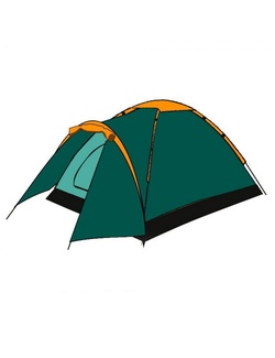 фото Палатка Totem Summer 3 Plus (V2) (Зеленый)