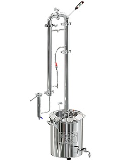 фото Самогонный аппарат (дистиллятор) Добрый жар Люкс ПРО 60 литров + кран