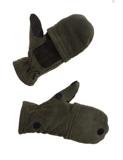 фото Перчатки Охотника - рыбака (Флис, зеленый) Holster (370347532)