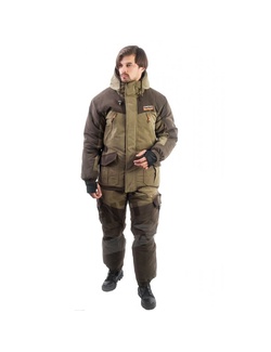 фото Зимний костюм для рыбалки и охоты TRITON Горка -40 (Финляндия, коричневый)