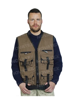 фото Жилет разгрузка «Хантер» (хлопок 100%, коричневый) PAYER