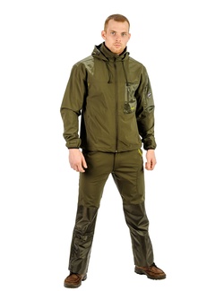 фото Демисезонный костюм для рыбалки и охоты Aquatic К-01 (Soft Shell, хаки)