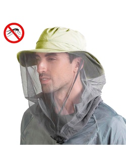 фото Панама с антимоскитной сеткой KATRAN (Смесовая, Песок)