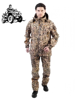 фото Летний костюм для рыбалки и охоты Triton Pro Duck Hunter (софтшелл, камыш)