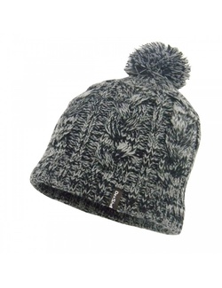 фото Шапка водонепроницаемая Dexshell с помпоном DH342 серая 