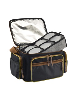 фото Термо-сумка Aquatic С-44С с банками 18 шт. (32х23х27 см.) синий