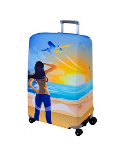 фото Чехол для чемодана ROUTEMARK Hellow Yellow L/XL