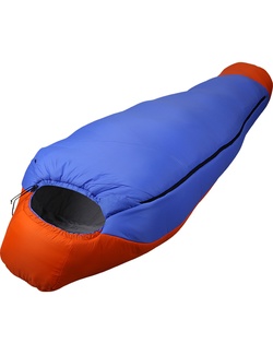 фото Спальный мешок СПЛАВ Fantasy 340 Primaloft (синий/оранжевый, правый)