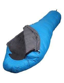 фото Спальный мешок СПЛАВ Adventure Light 240 (голубой, пуховый)