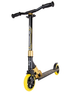 фото Самокат TechTeam Comfort 145R 2022 черно-желтый