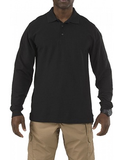 фото Поло с длинным рукавом 5.11 Tactical UTILITY L/S Black (019)