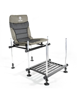 фото Кресло фидерное КЕДР MAX с педаной SKF-03 (алюминий)