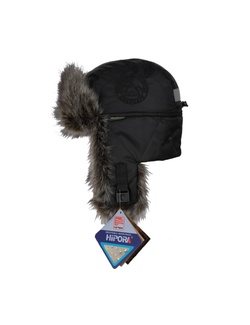 фото Шапка-ушанка NordKapp Talvi Badger MX Black (577)