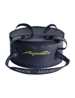 фото Ведро для замешивания прикормки Aquatic В-03С синее (30л. с крышкой)