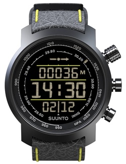 фото Suunto Elementum Terra Black/Yellow Leather
