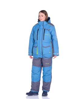 фото Женский костюм для рыбалки Siberia -35°С (Бирюза, Breathable) Huntsman