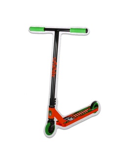 фото Трюковый самокат Ateox Jump 2022 красно-зеленый