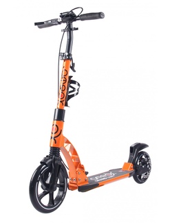 фото Самокат Ateox GRAND LUX оранжевый (ручной тормоз)