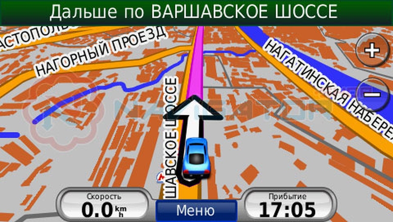 Garmin Дороги России